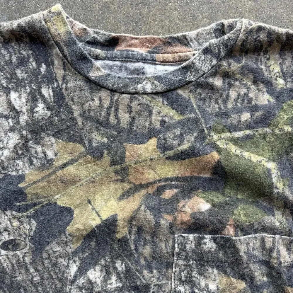 RedHead Realtree Camo Long Sleeve T-Shirt Men’s Small Unisex Crewneck Utility - Picture 7 of 9